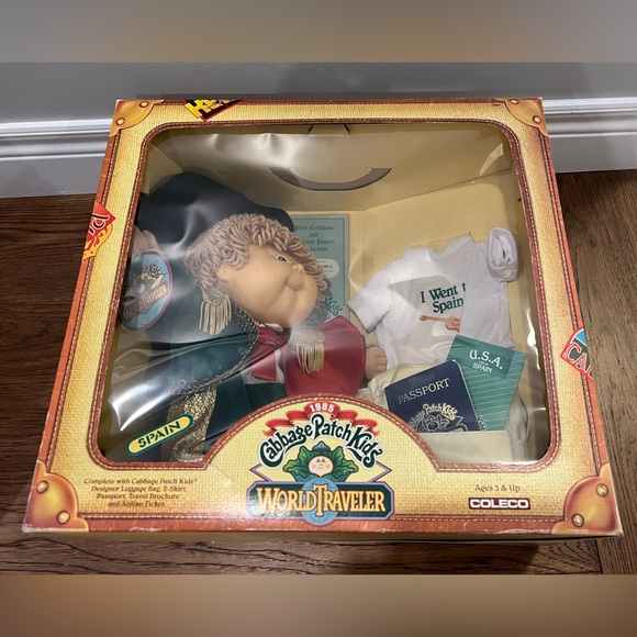 1985 Cabbage Patch World Traveler doll - Spain - Picture 7 of 12